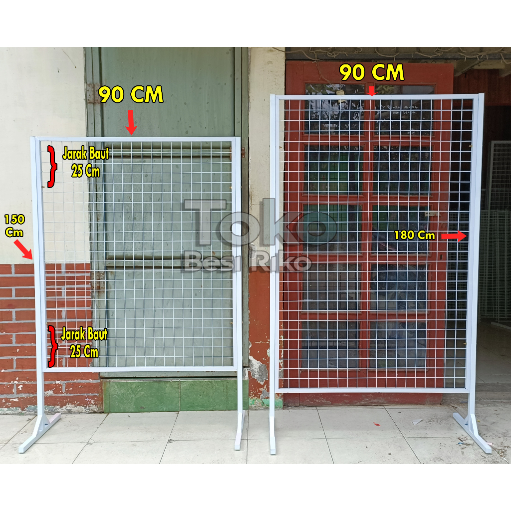 Jual Rak Display Murah untuk nggantungin accesories ukuran 150 180 200 ...