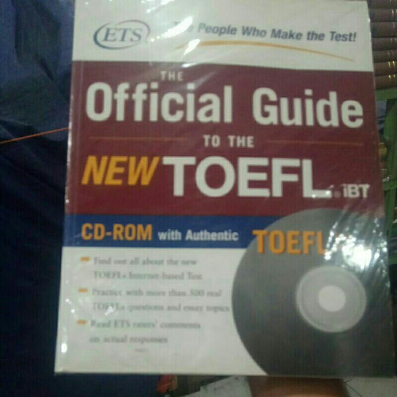 Jual BUKU BEKAS THE OFFICIAL GUIDE TO THE NEW TOEFL IBT. | Shopee Indonesia