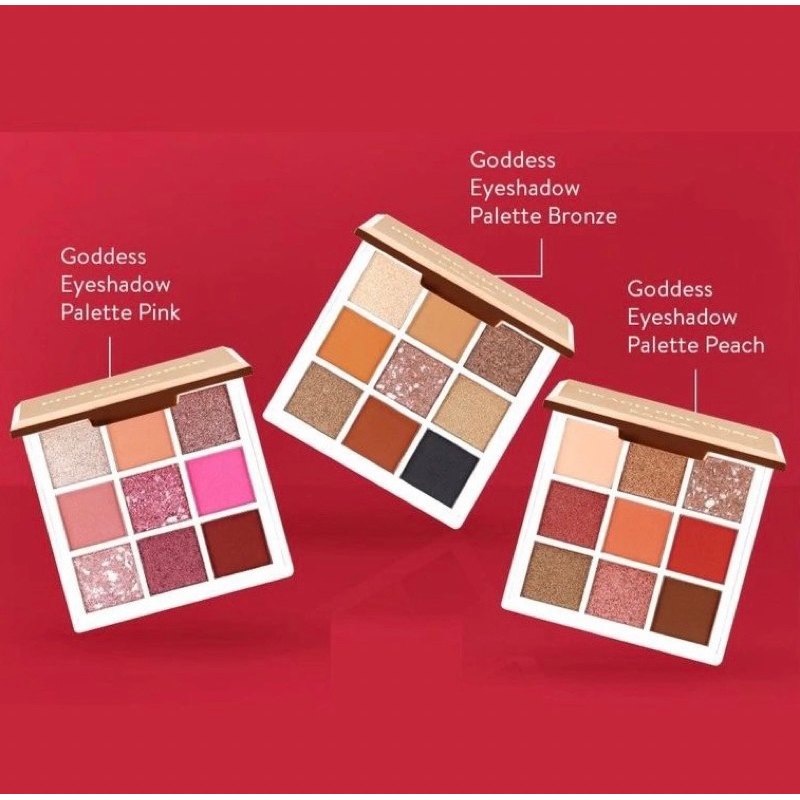 Jual ESQA Goddess Eyeshadow Palette Bronze Peach Goddess Shopee Indonesia