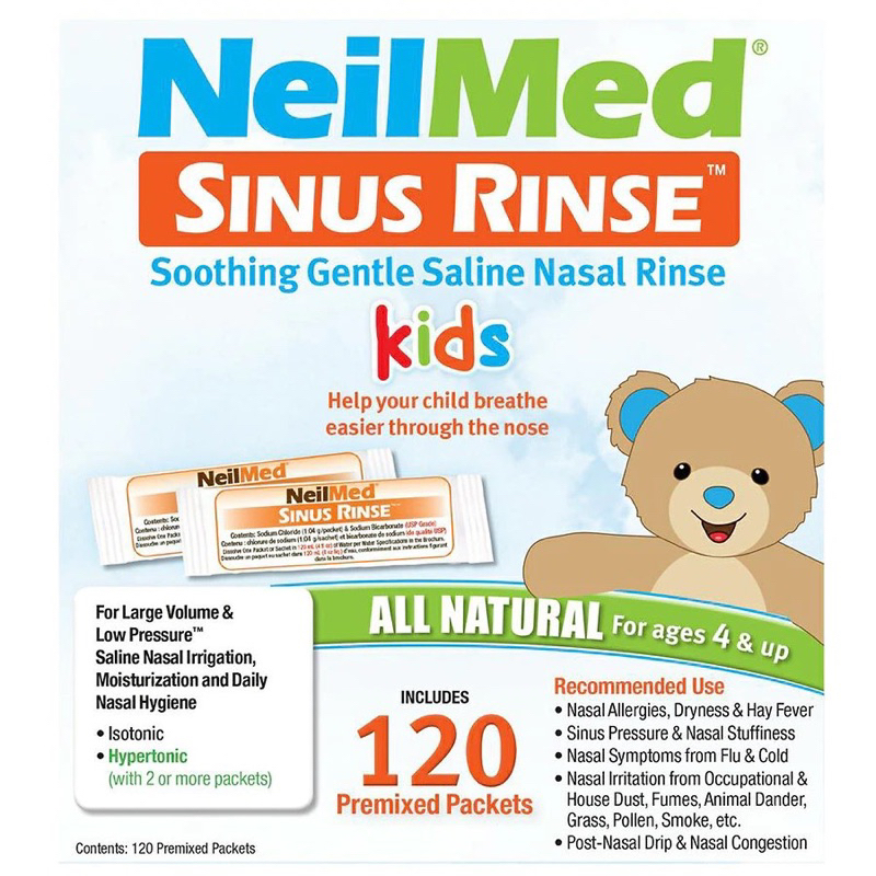 Jual NeilMed Sinus Rinse Premixed Babies and Kids Neilmed Sinus Rinse