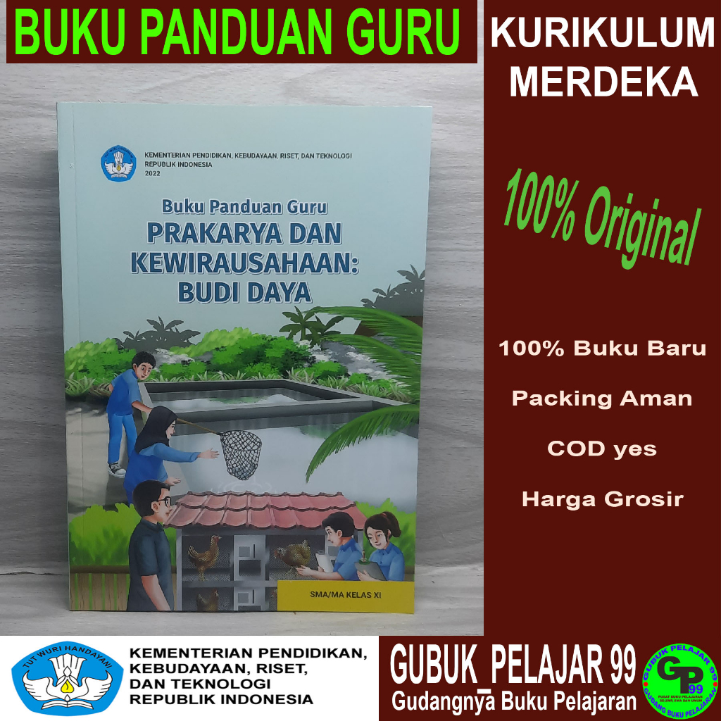 Jual Buku Panduan Guru PRAKARYA DAN KEWIRAUSAHAAN (Budi Daya XI) Untuk ...