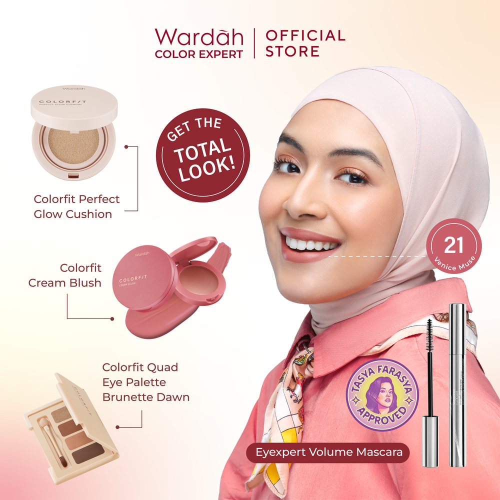 Wardah Colorfit Lip Paint Around the World - Lip Cream Tahan Lama Hingga 12 Jam dan Transferproof - Pigmented - Tekstur Creamy dan Nyaman Digunakan