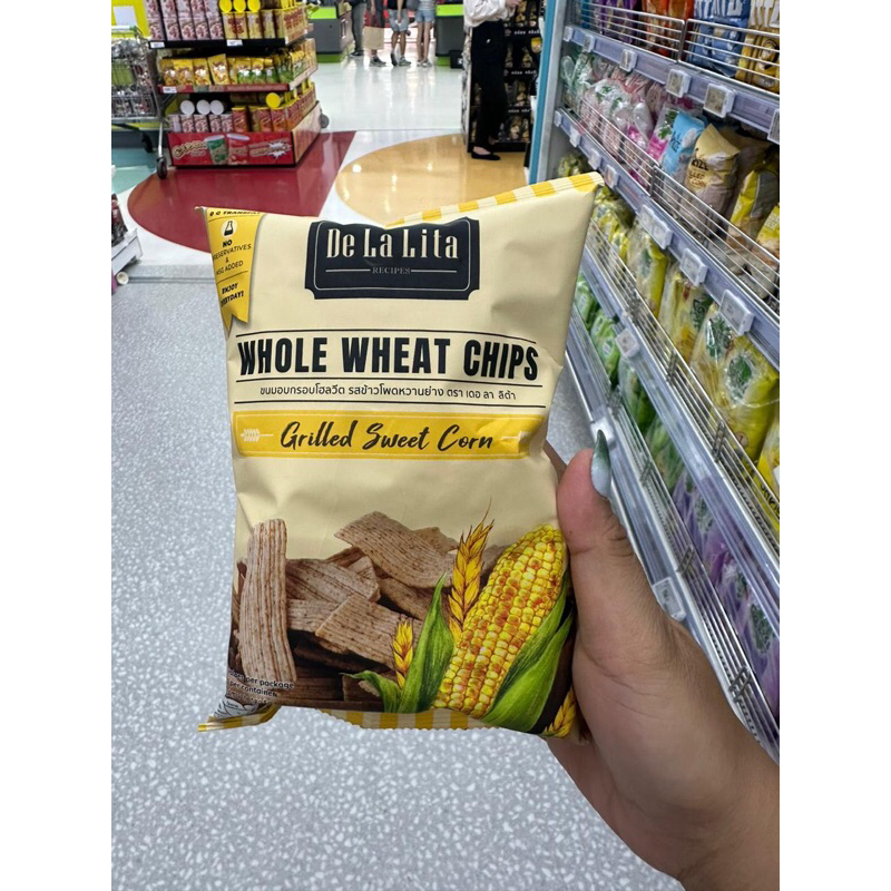 Jual DE LA LITA / WHOLE WHEAT CHIPS ORIGINAL FROM BANGKOK Shopee