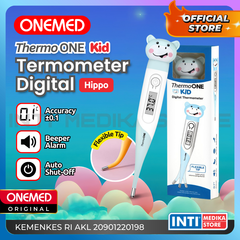 Jual ONEMED - Termometer Anak Digital Tubuh Badan | Thermo One KIDS ...