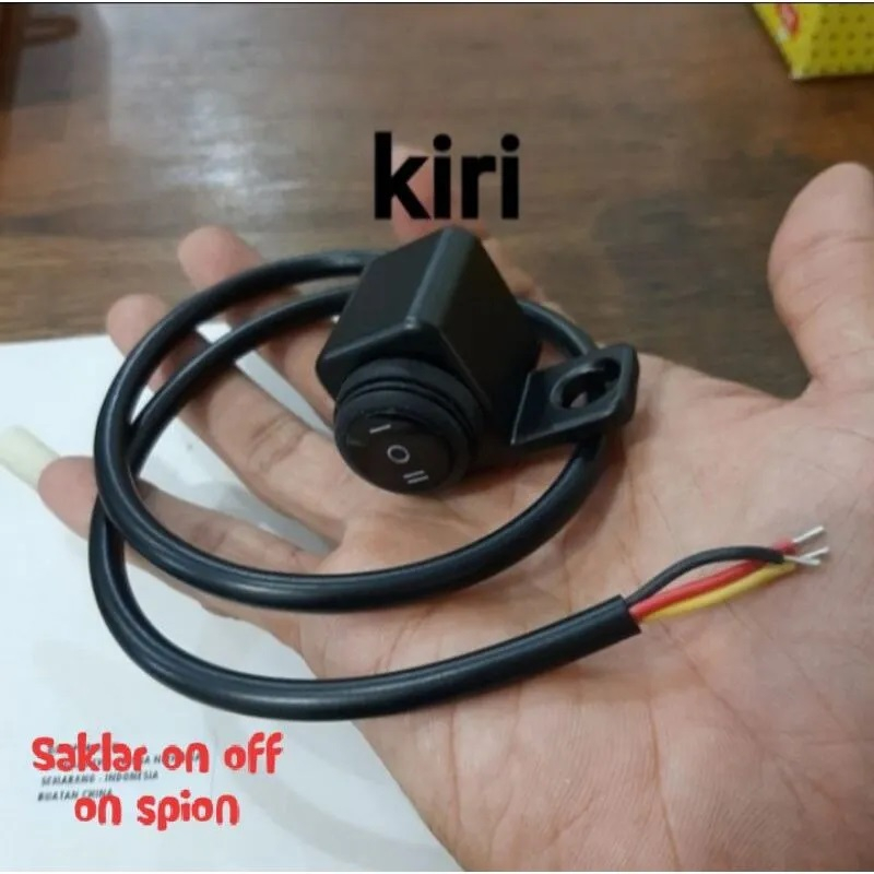 Jual Saklar Dmn On Off On Tombol Kotak Lampu In Di Spion Motor