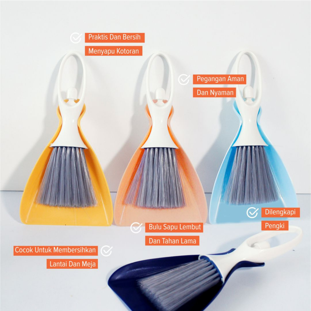 Jual Sapu Mini Set Termasuk Pengki Mobil Mini Broom Set | Shopee Indonesia