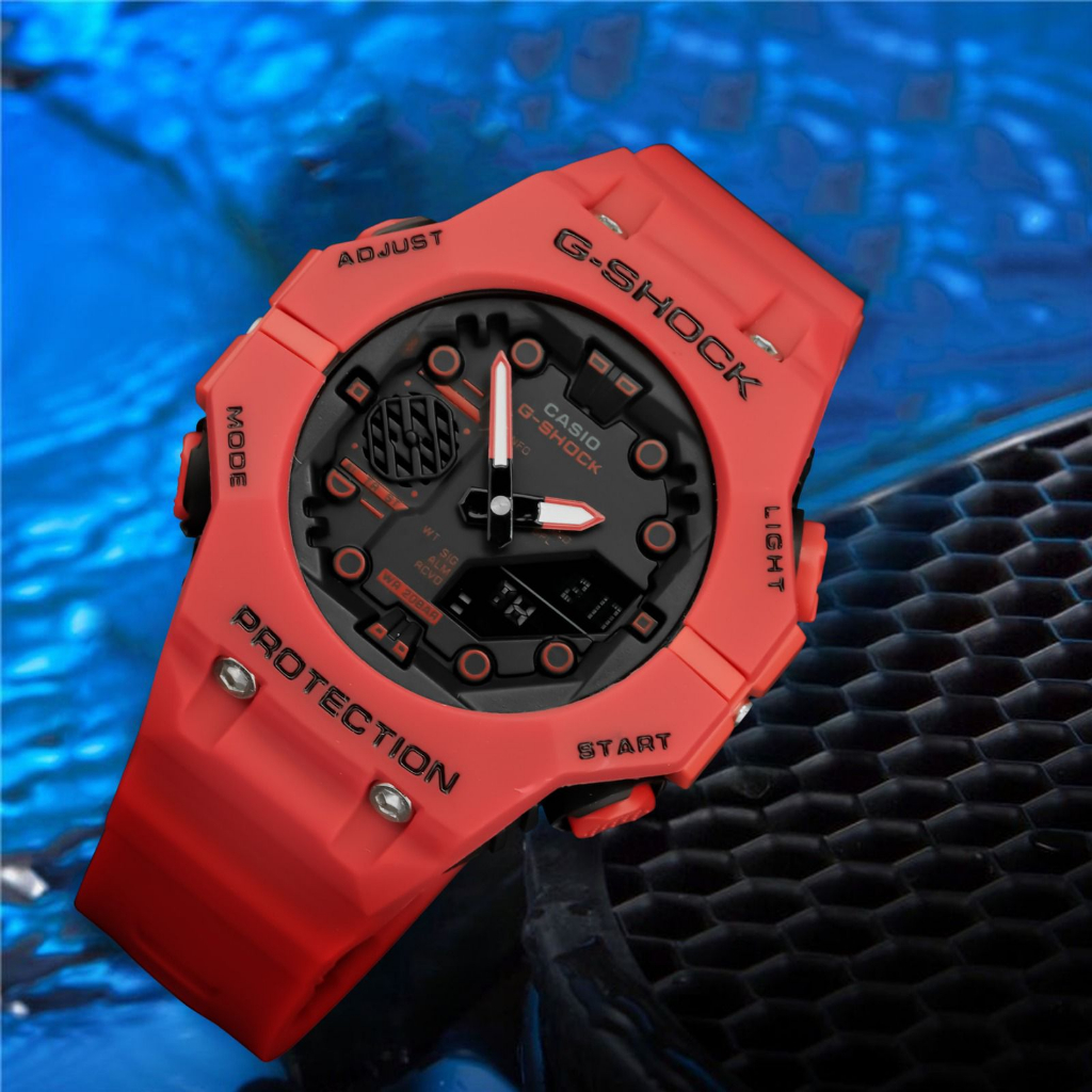 Jual Jam Tangan Pria G Shock Ga B001 Dual Time Digital Analog Strap