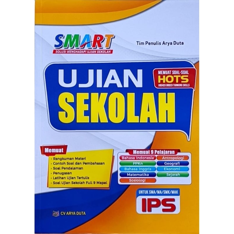 Jual Buku Smart Ujian Sekolah SD, SMP, SMA Tahun 2024 + Kunci Jawaban ...