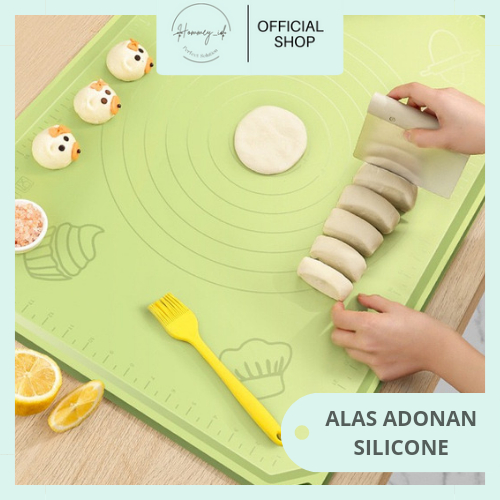 Jual HOMMEY ID - ALAS ADONAN SILIKON PREMIUM | TATAKAN BAKING MAT ROTI ...