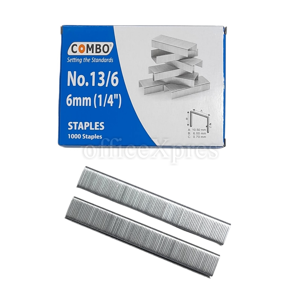 Jual Isi Stapler Tembak 13/6 / Isi Staples Gun Tacker Combo / Isi ...
