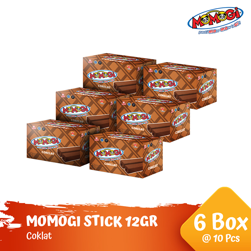 Jual Momogi Stick Coklat 12gr [6 Box] | Shopee Indonesia