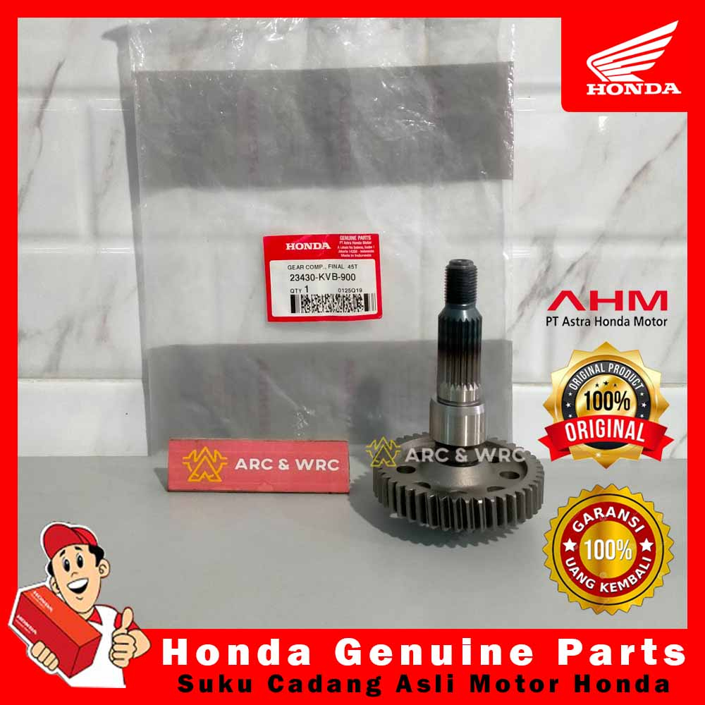 Jual Gir Gear Comp Final As Roda Belakang Vario Karbu / Spacy Karbu ...