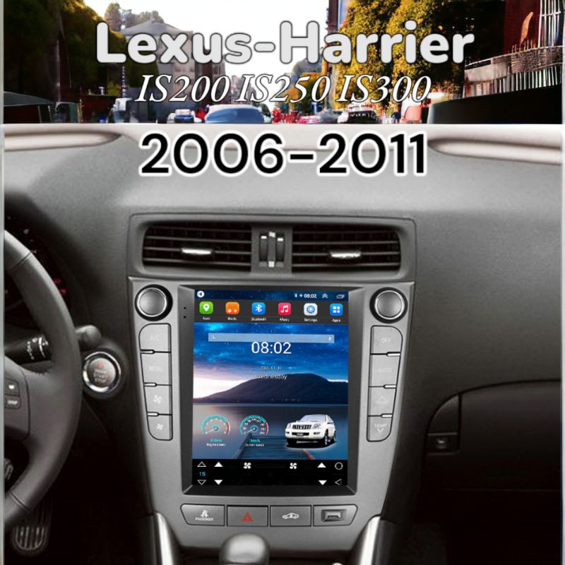 Jual Headunit android Model Tesla utk LEXUS-HARRIER IS200-IS250-IS300 ...
