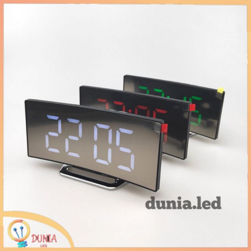 Jual Jam LED Digital Mirror Alarm Clock DT 6507 Shopee Indonesia