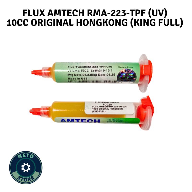 Jual FLUX AMTECH RMA-223-TPF (UV) 10CC ORIGINAL HONGKONG (KING FULL ...