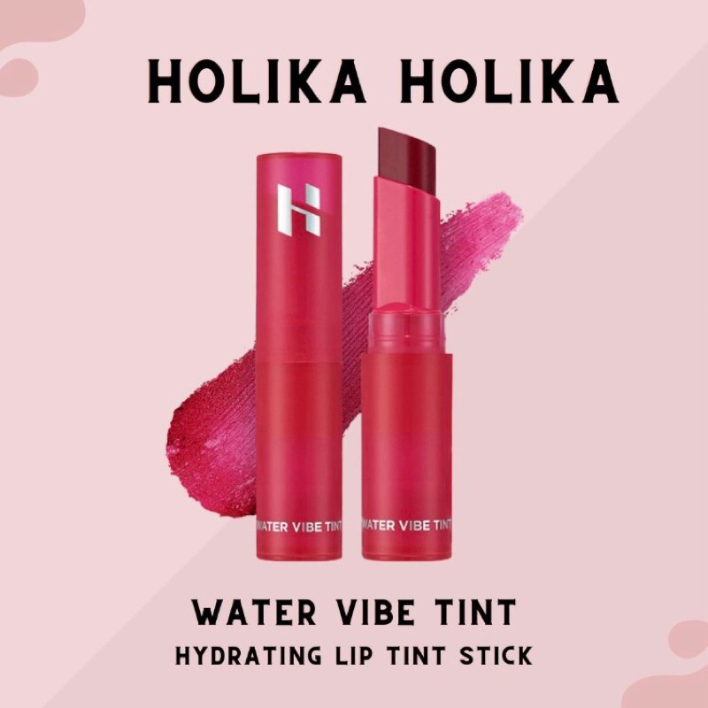 Jual Holika Holika Water Vibe Tint Hydrating Lip Tint Stick Bibir