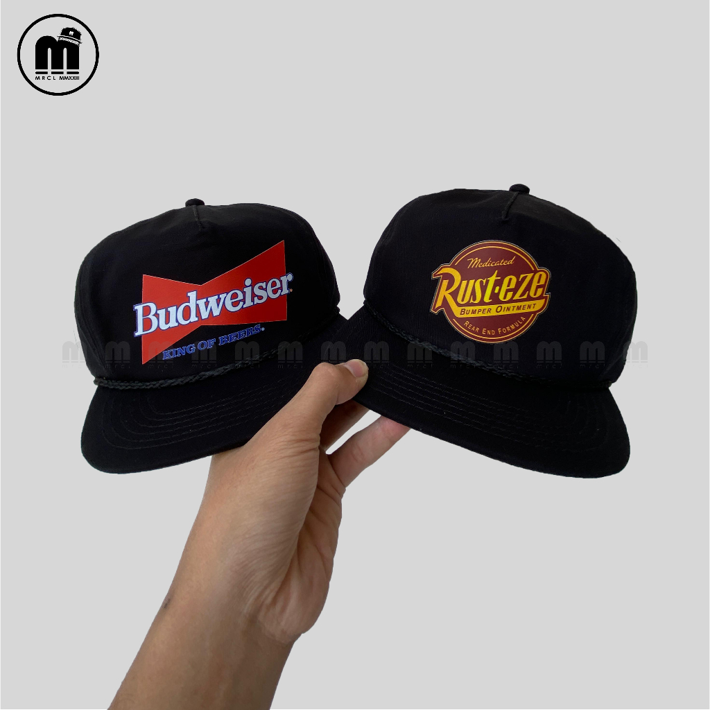 Jual (khusus Custom Design) Rope Hat / Unstructured Caps / Classic Caps ...