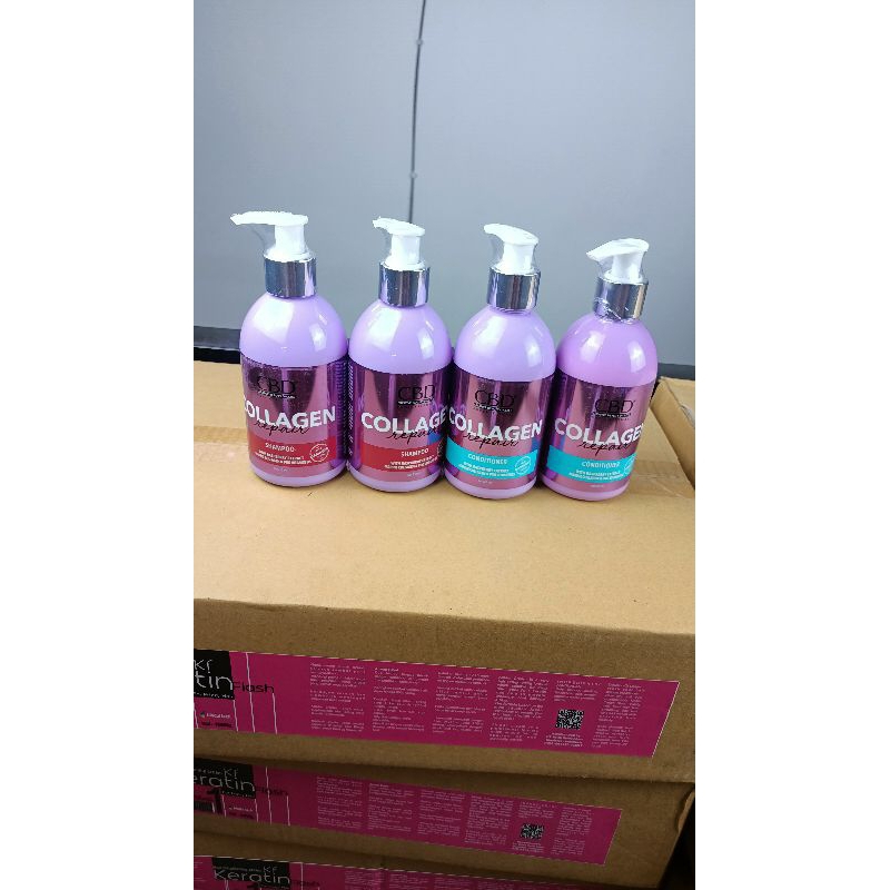 Jual Cbd Collagen Repair Shampoo Dan Conditioner Ml Shopee Indonesia