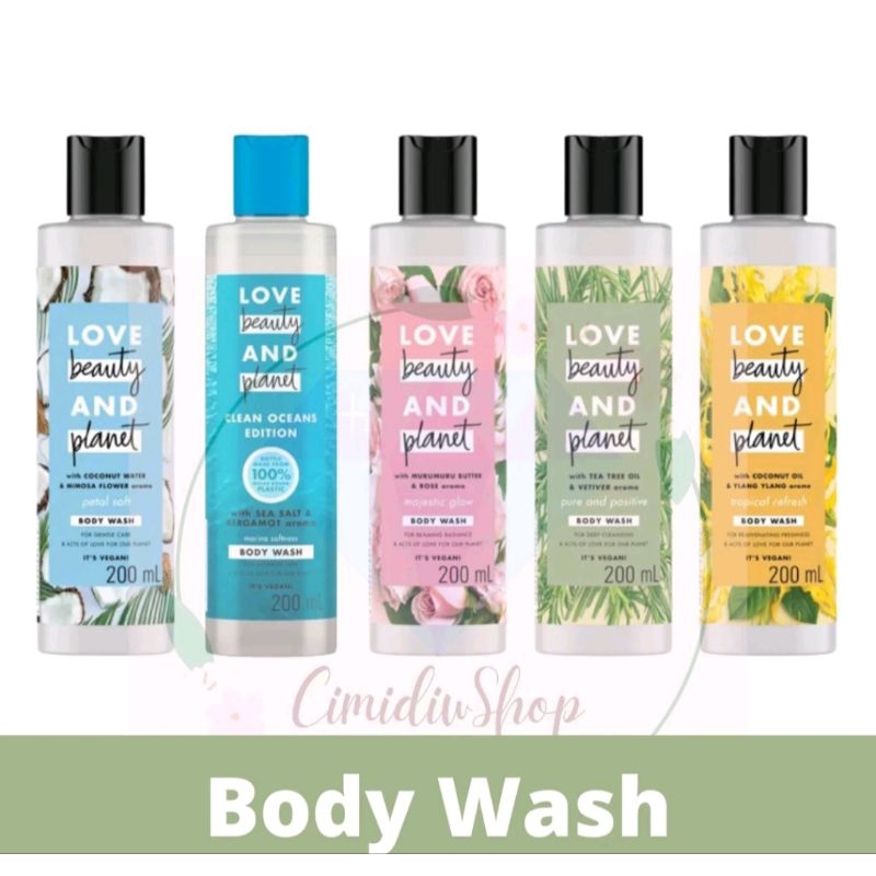 Jual Love Beauty & Body Wash 200ml Shopee Indonesia
