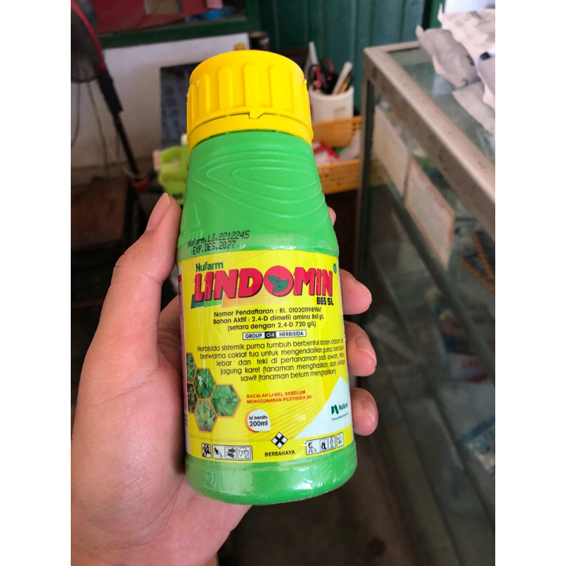 Jual HERBISIDA - LINDOMIN 865SL - 200 ML (Dimetil Amina 865sl) | Shopee ...