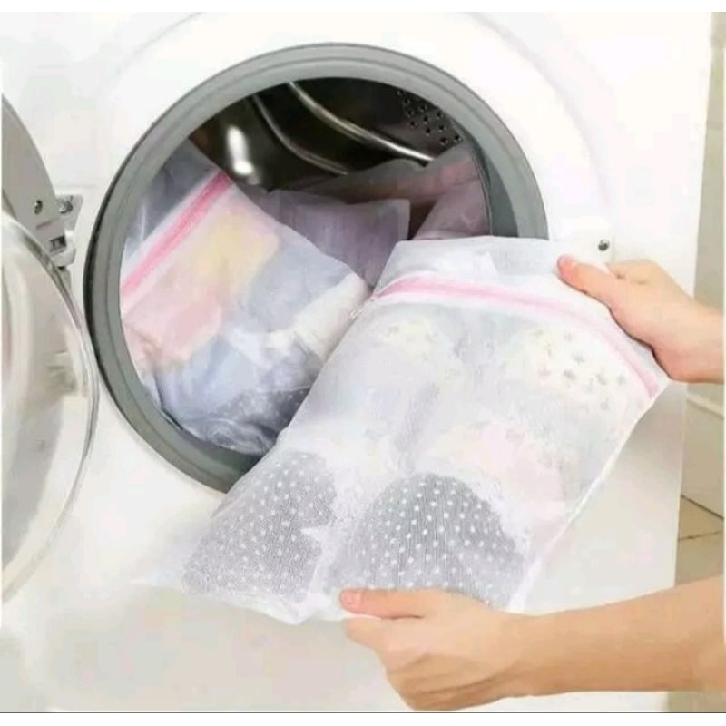 Jual Laundry net Washing Bag Kantong Jaring Resleting Laundry | Shopee ...