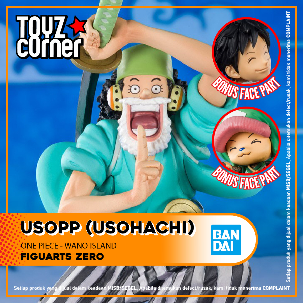 Jual Toyz Corner - Bandai Figuarts Zero One Piece Wano Island - Usopp ...