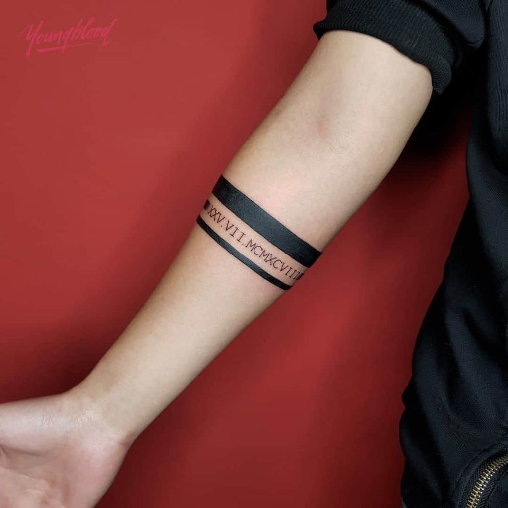 Jual Tatto Semi Permanent Temporary Arm Band Gelang Tangan Lingkaran