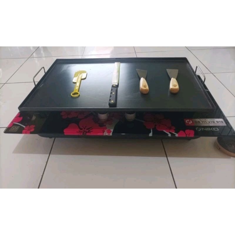 Jual Wajan 2 Tungku - Steak Ayam / Roti Bakar / Pancake Viral Dll ...