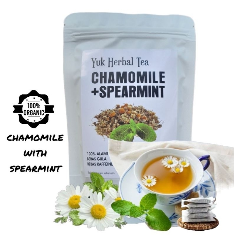 Jual CHAMMOMILE with SPEARMINT TEA / TEH CHAMOMILE + SPEARMINT
