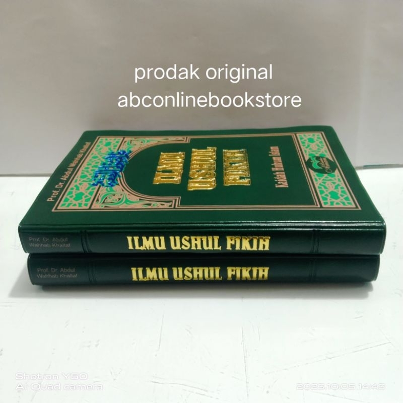 Jual Ilmu Ushul Fikih Kaidah Hukum Islam Prof Dr Abdul Wahab Khallaf