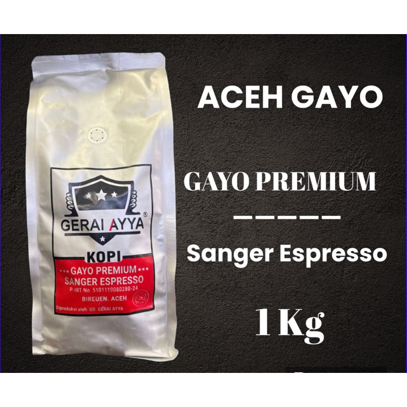 Jual Kopi Premium Blend Kg Aceh Gayo Espresso Based Shopee Indonesia