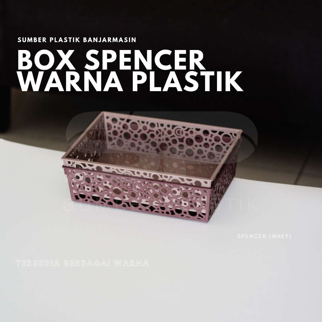 Jual Keranjang Spencer Box Serba Guna Warna Plastik Satuan Shopee Indonesia 8339