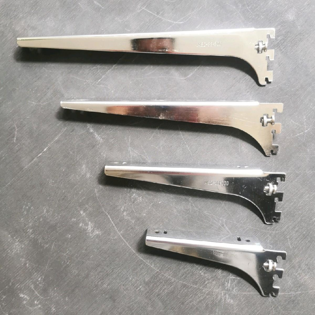 Jual Daun / Ambalan Bracket Kayu / Triplek, Rak Display Import Chorme ...