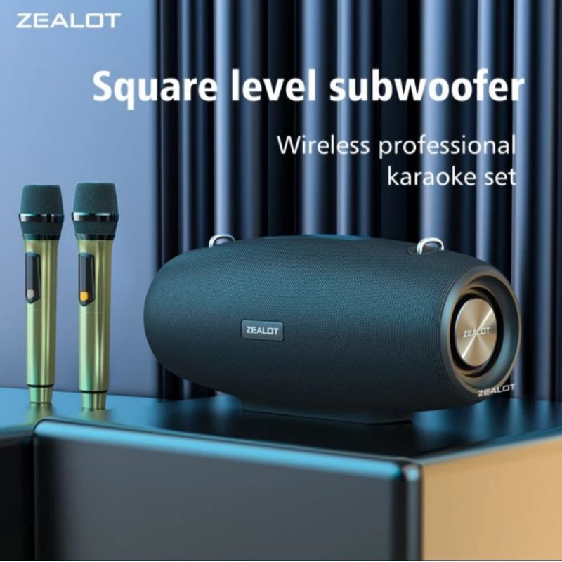 Jual Zealot S Portable W Wireless Bluetooth Speaker Outdoor Hifi Stereo With Mic Shopee