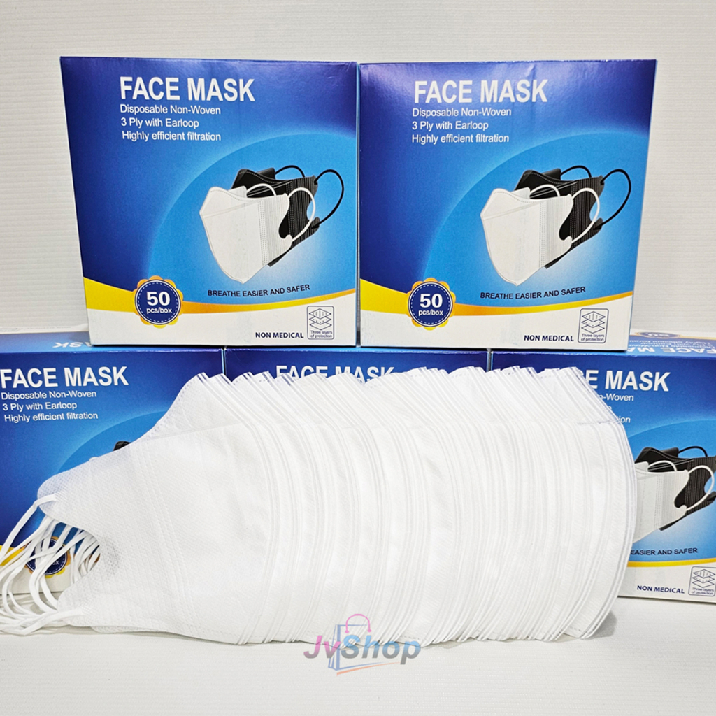 Jual MASKER DUCKBILL 3PLY ISI 50PCS 1BOX | Shopee Indonesia