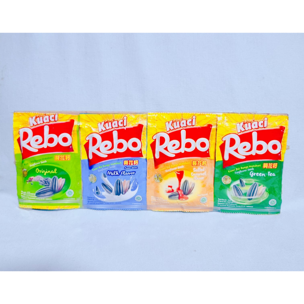 Jual Kuaci Rebo Original Salted Caramel Milk Green Tea 1 Pcs