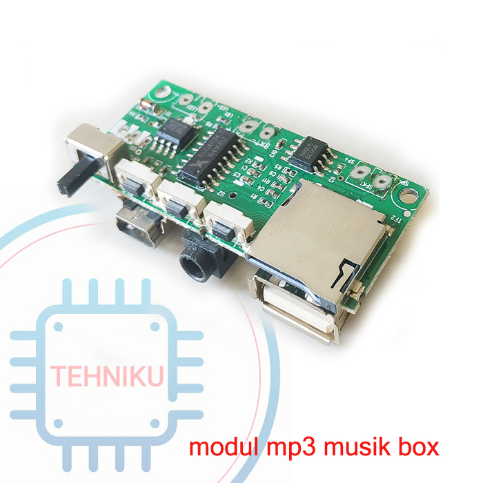 Jual Tehniku modul mp3 musik box micro sd usb player | Shopee Indonesia