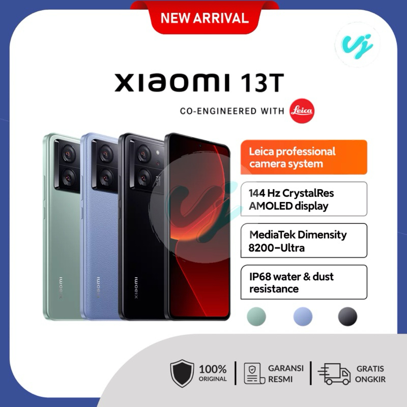 Xiaomi 13T 5G Ram 12GB Rom 256GB – Garansi Resmi – Jualku – Solusi