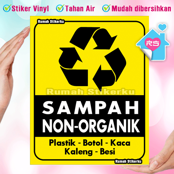 Jual Stiker SAMPAH NON ORGANIK | Shopee Indonesia