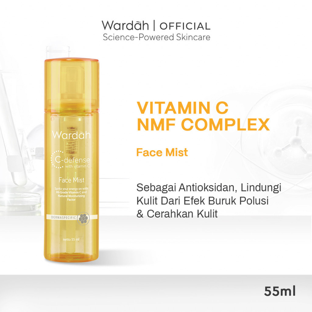 Jual Wardah CDefense Face Mist 55 ml Face Mist dengan HiGrade