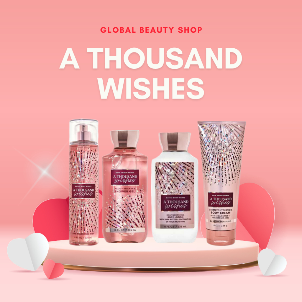 Jual A Thousand Wishes - BBW ( Fragrance Mist - Body Lotion - Shower ...