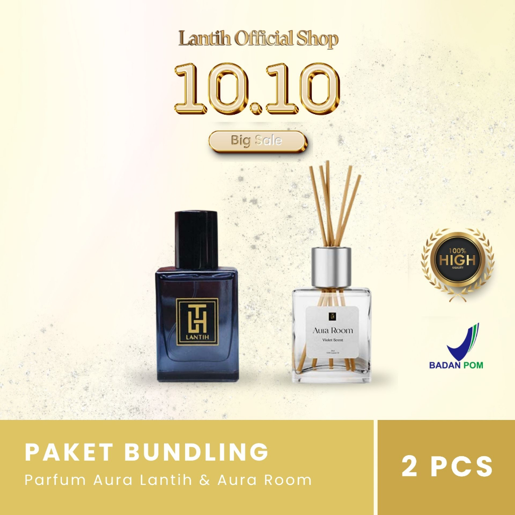 Jual [ NEW ] || BUNDLING SERIES - Parfum Aura Lantih & Aura Room