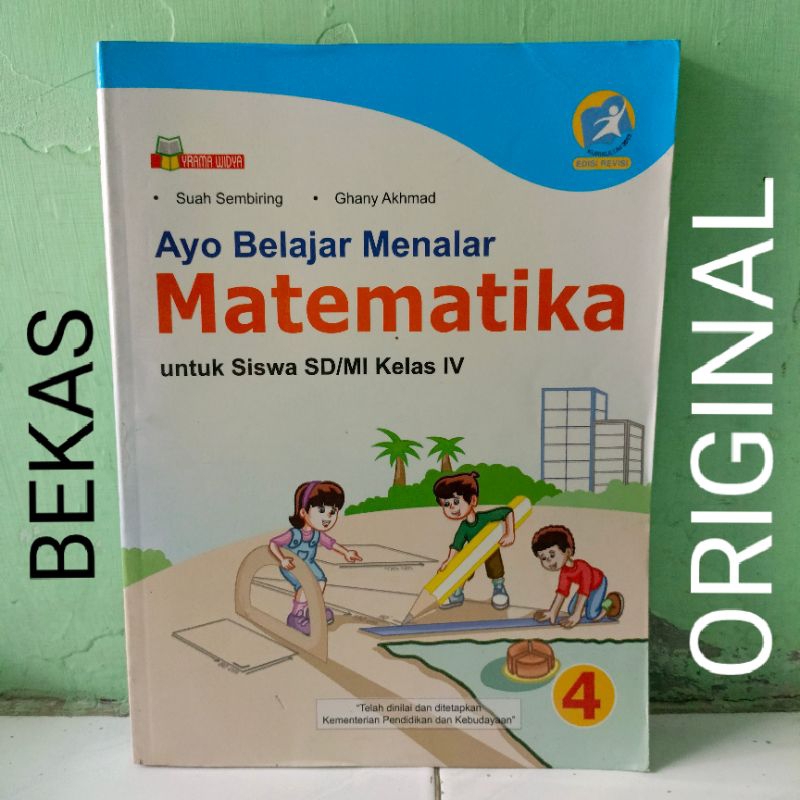 Jual Buku Ayo Belajar Menalar Mtk Matematika Kelas 4 Iv 5 V 6 Vi Penerbit Yrama Widya Kurikulum 4649