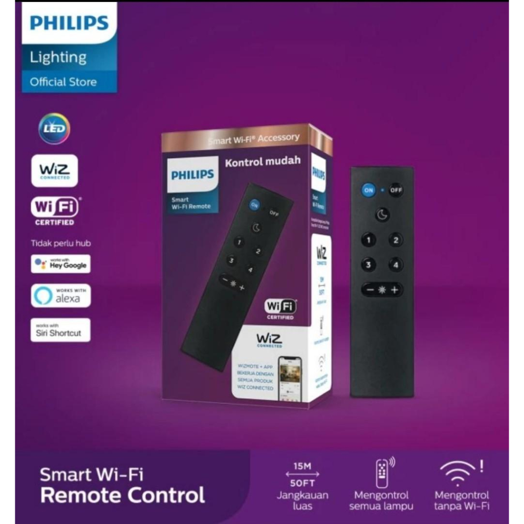 Jual PHILIPS LAMPU SMART WIFI REMOTE CONTROL WI-FI | Shopee Indonesia