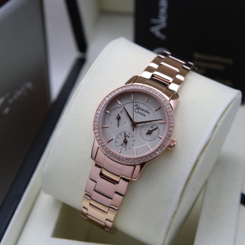 Jual [ BEST SELLER ] JAM TANGAN WANITA ALEXANDRE CHRISTIE AC2A98 / AC ...