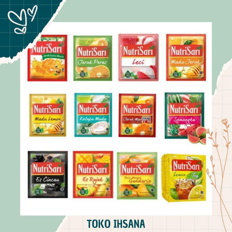 Jual Nutrisari Sachet Renteng 11gr x 10s | Shopee Indonesia