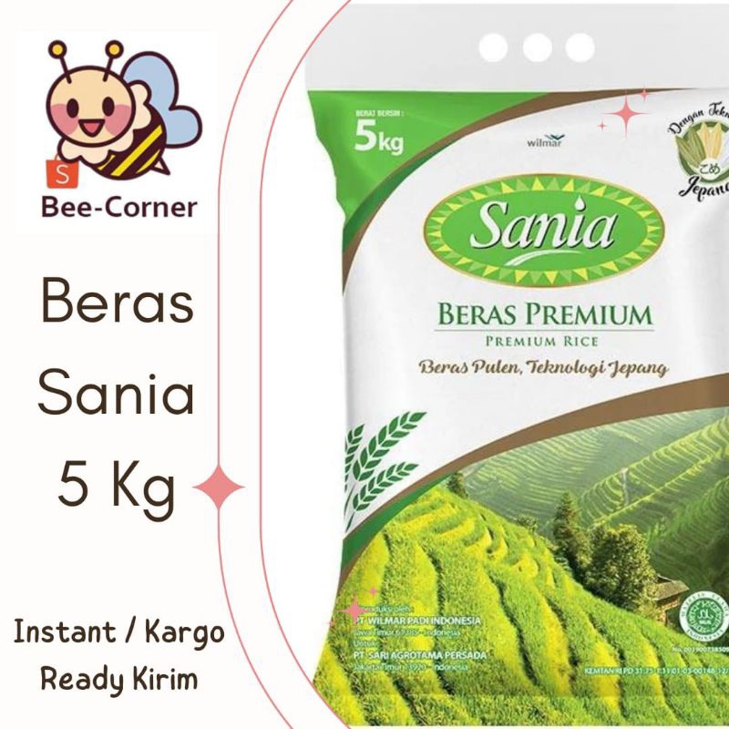 Jual Beras premium Sania kemasan 5kg | Shopee Indonesia
