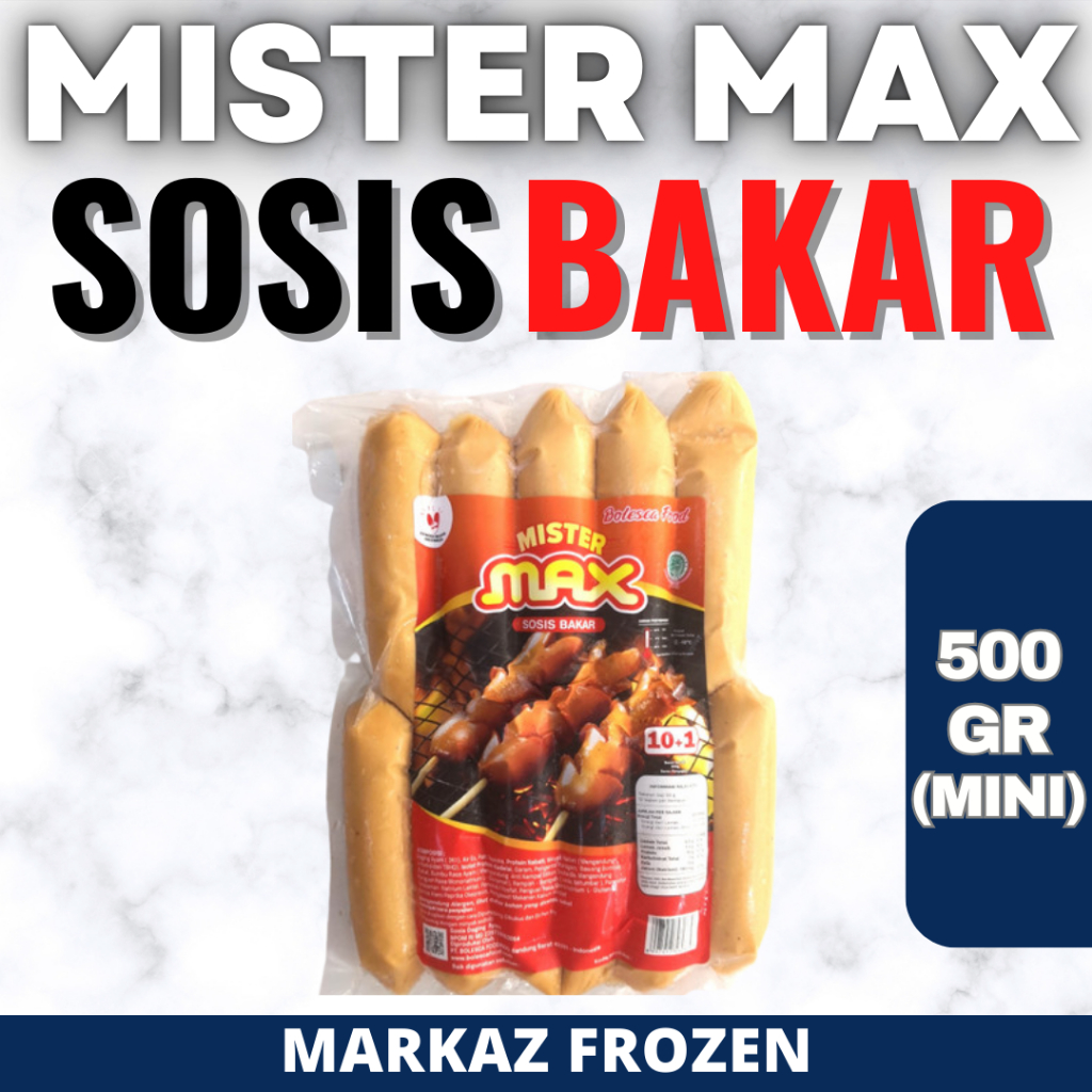 Jual MISTER MAX SOSIS BAKAR MINI 500GR | Shopee Indonesia