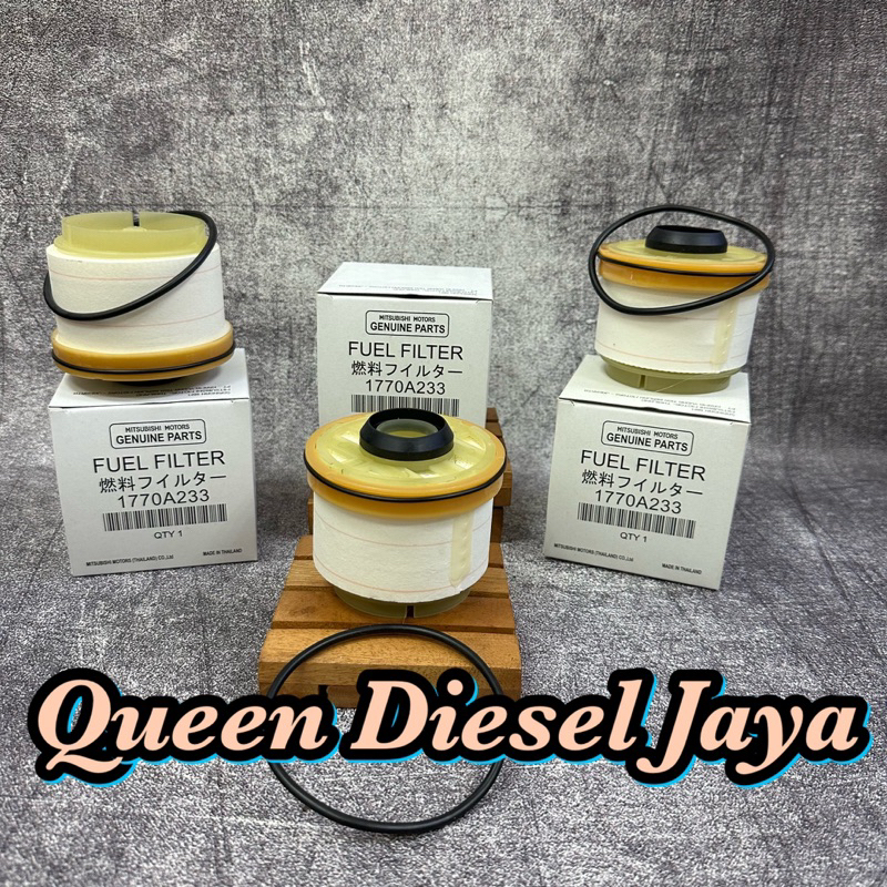 Jual Filter Solar Fuel Filter Pajero Sport Dakar Strada Triton 2.5cc Double Cabin 1770A233