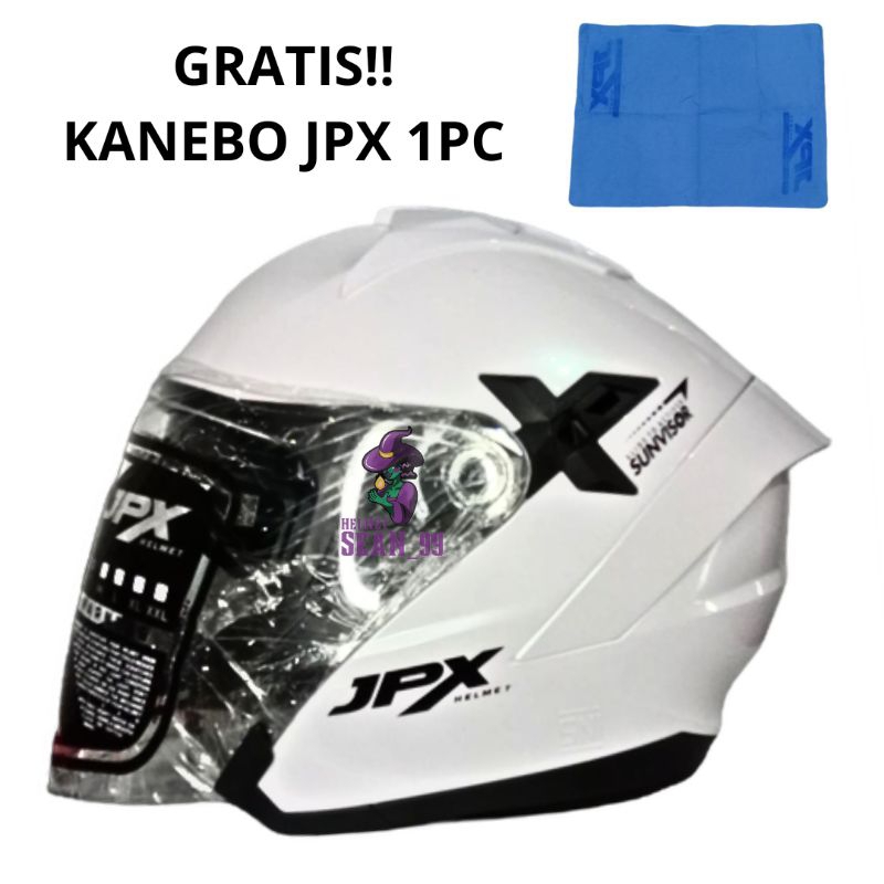 Jual HELM JPX NOVA X SOLID ALL WARNA HALF FACE ORIGINAL SNI DOT